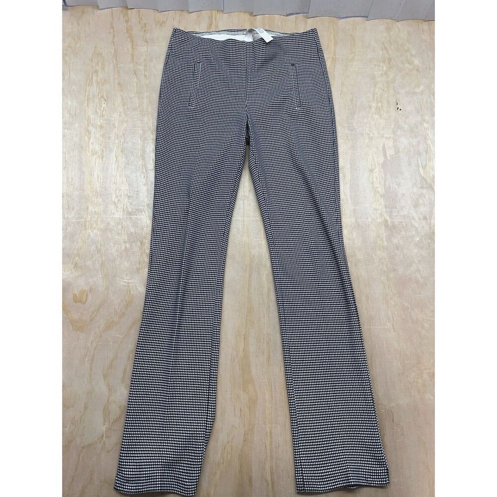 Chicos Elastic Waist Pants Houndstooth Size 00 Regular (size XS) (29) Rayon